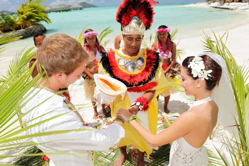 Se marier dans les îles